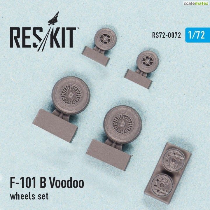 1:72 McDonnell F-101B Voodo wheels set
