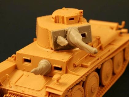 1:35 A7 Barrels with Canvas Cover for Pz. 38(t)