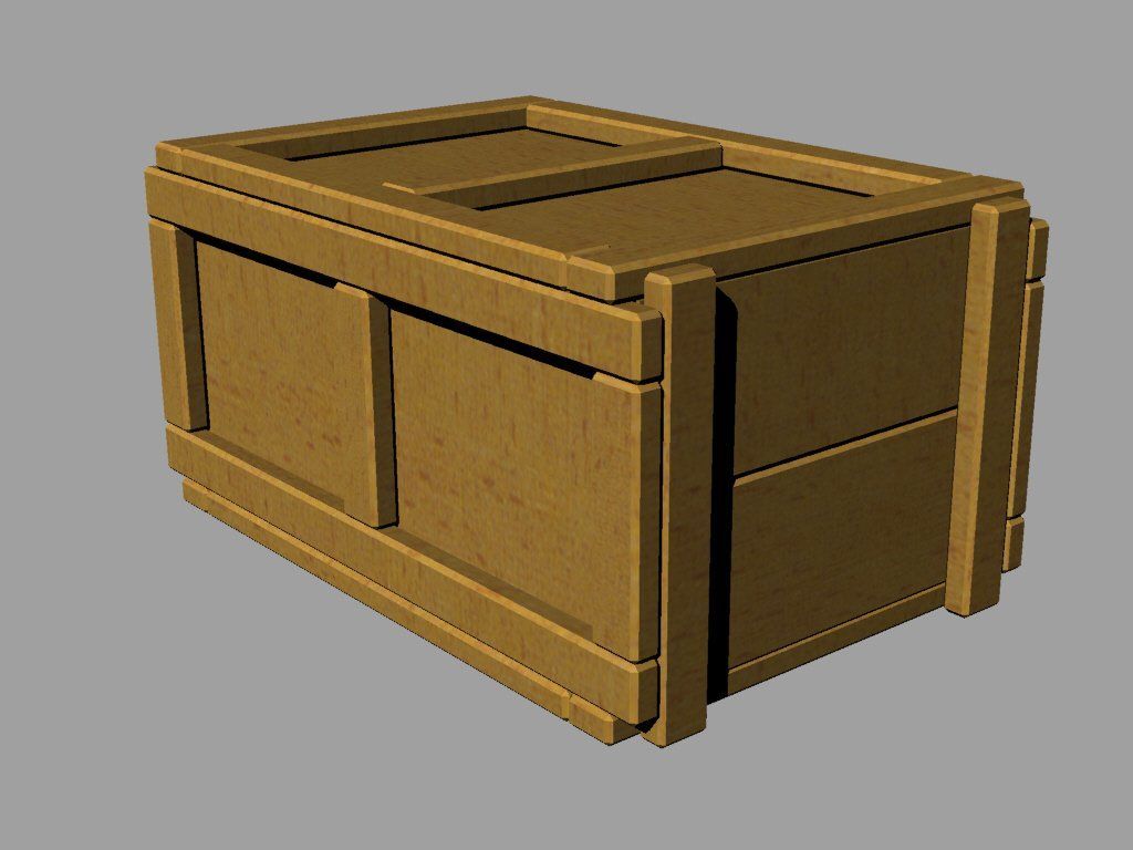 1:35 British ration Boxes (wood)