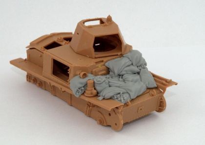 1:35 Sand Armor for Italian L6/40 tank