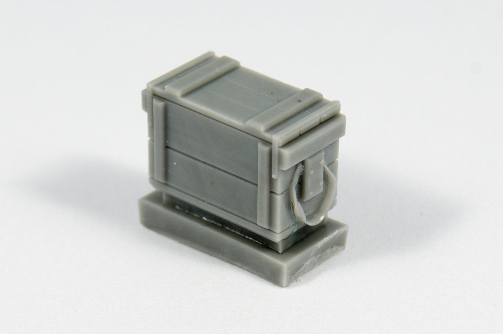 1:35 British ammo boxes for 0,303 ammo (wooden pattern)