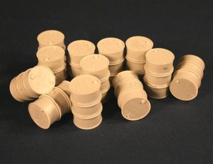 1:35 WWII French Fuel Drums (200L)