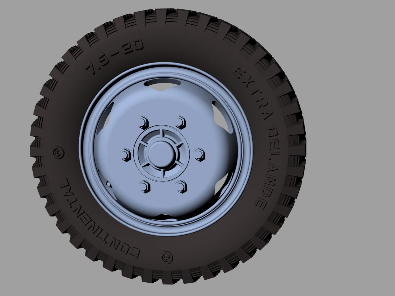 1:35 Opel Blitz Road Wheels Early (Gelande Pattern)