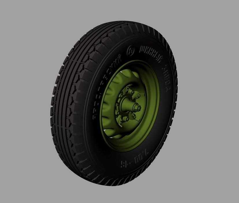 1:35 BA-20 Road wheels (Jaroslavskij Zavod No2)