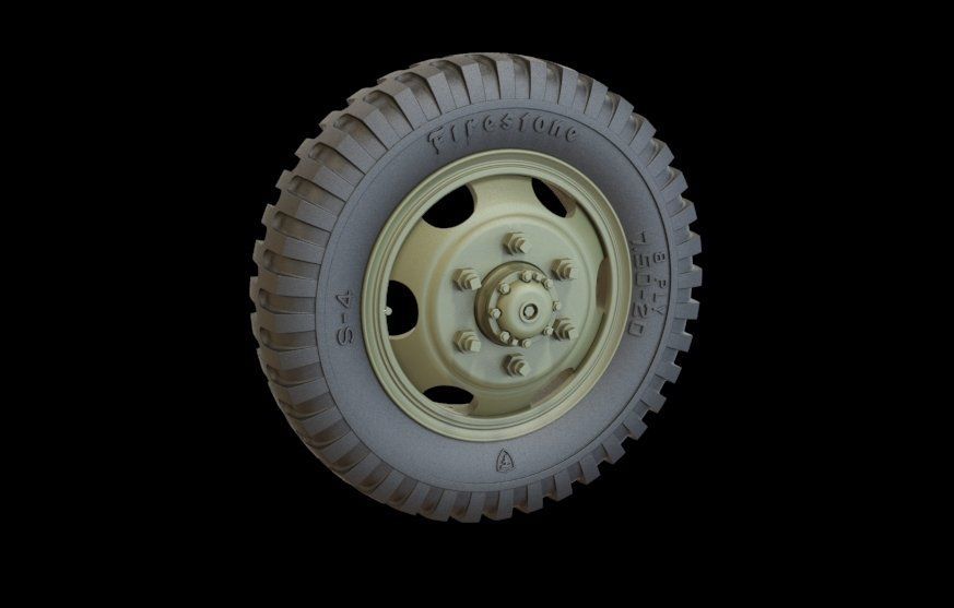 1:35 Studebacker Road Wheels set (Firestone)