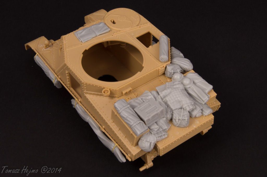 1:35 Stowage set for British Lee/Grant tank