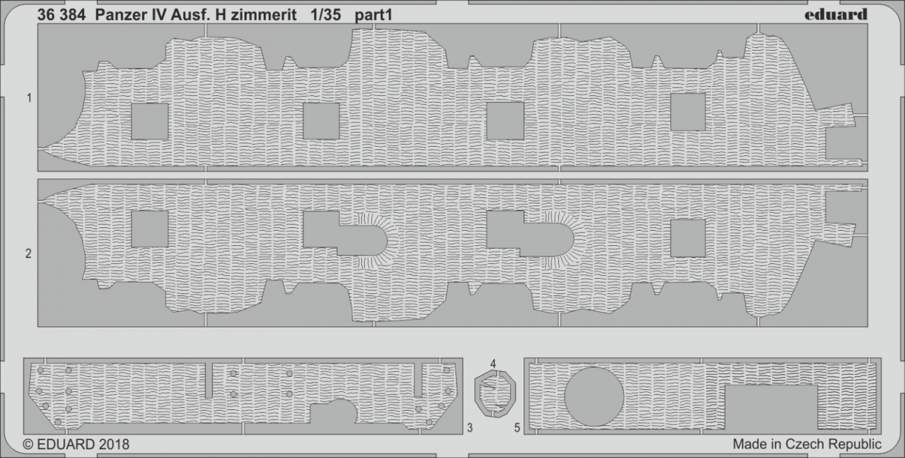1:35 Panzer IV Ausf. H zimmerit