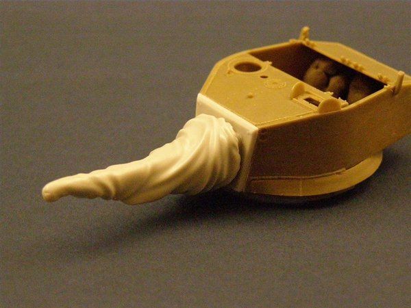 1:35 Stuart M3/M5 Barrel with Canvas Cover