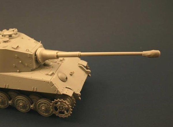 1:35 Tiger II Serien Turm / Jagdpanther - KwK43/L71 Barrel with Canvas Cover