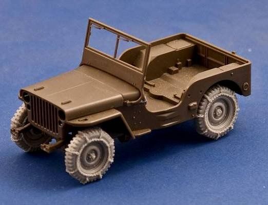 1:35 Road Wheels with chains for US 