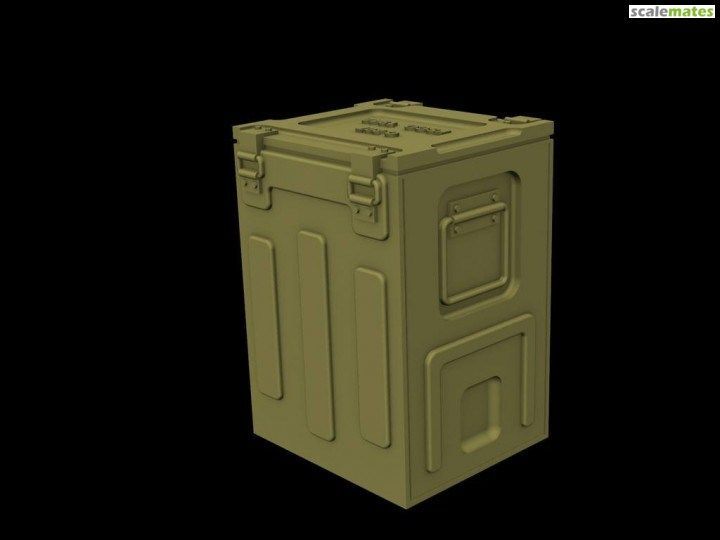 1:35 C 207 British ammo boxes for 2pdr ammo