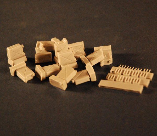 1:35 WWII German 20l Canisters Early Pattern (12pcs)