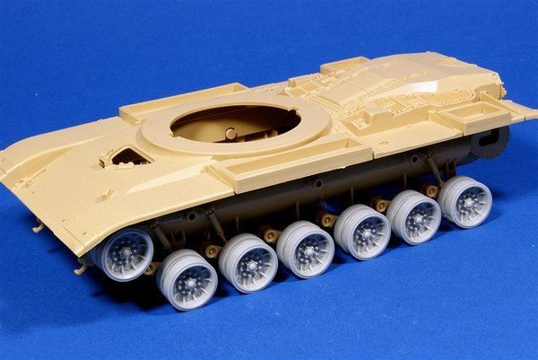1:35 Road wheels for MBT M60 (Cast aluminium pattern)