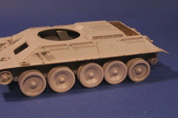 1:35  T-34 with captured Panther Road Wheels (112 Zavod and SPG SU-85/SU-100)