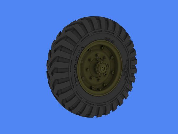 1:35 Humber Mk IV AC Road Wheels (Firestone)