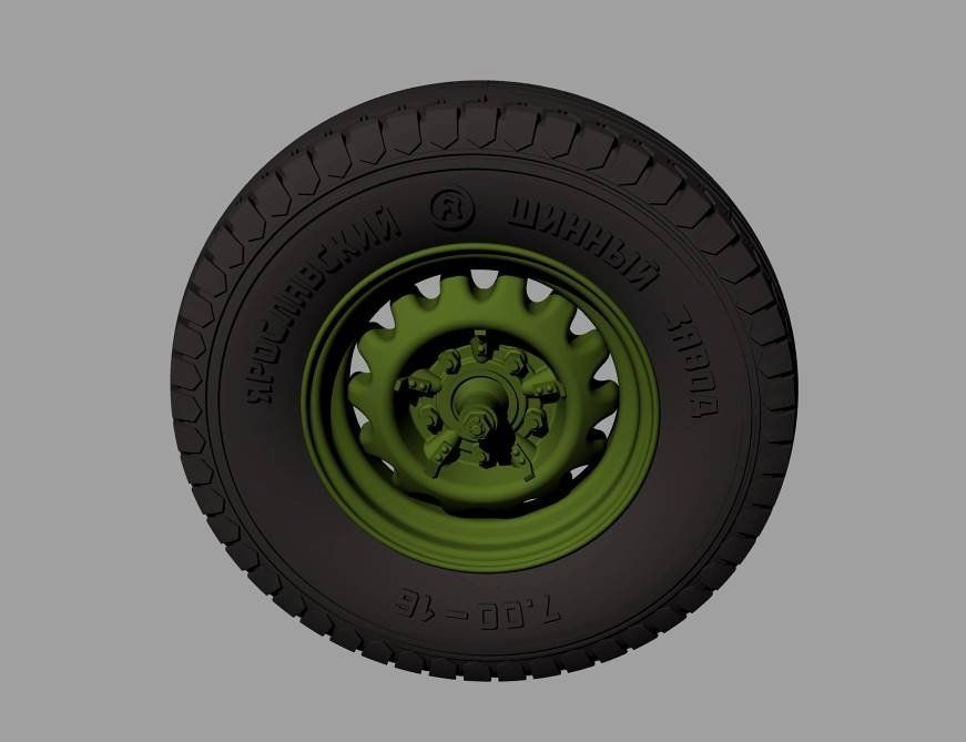 1:35 BA-20 Road Wheels (Jaroslavskij Zavod No1)