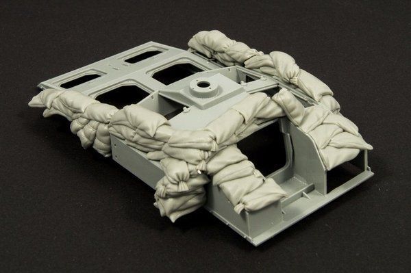 1:35 Sandbags armor for StuG III F (heavy set)