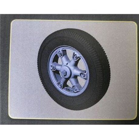 1:35 Krupp L3H163 road wheels (Commercial pattern)