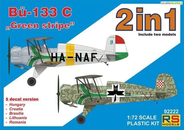1:72 Bücker Bü.133C Jungmeister