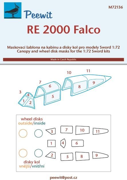 1:72 Reggiane Re.2000 Falco