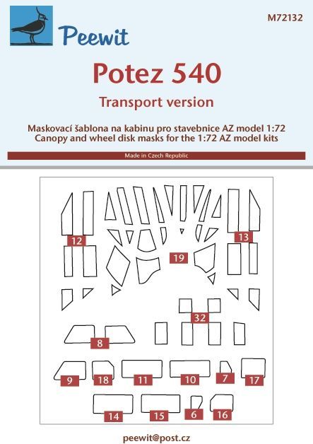 1:72 Potez 540 Transport version