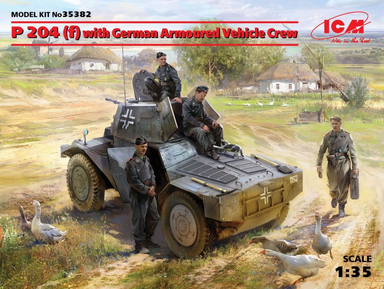1:35  P 204 (f) with German Armoured Vehicle Crew