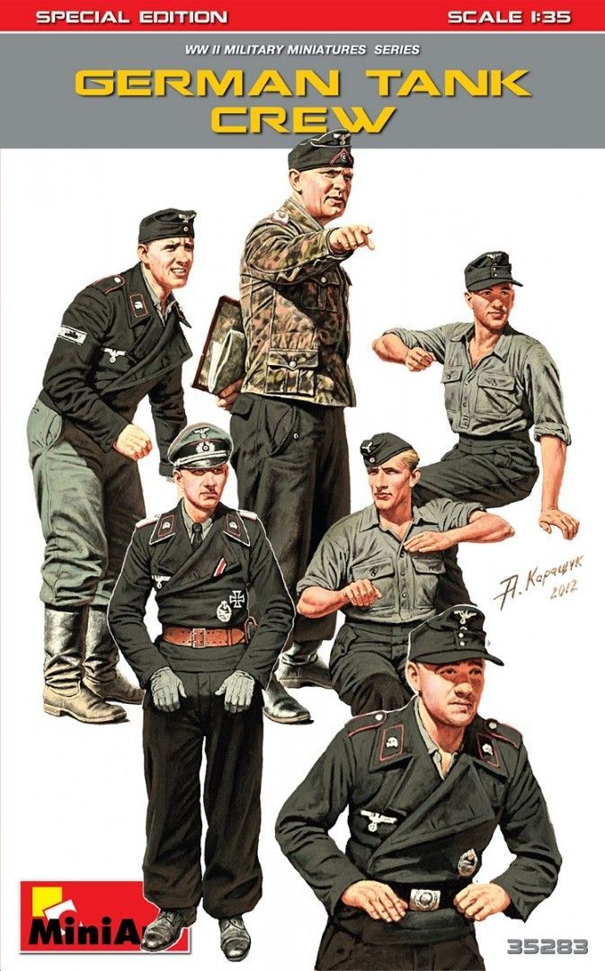 1:35 GERMAN TANK CREW. SPECIAL EDITION