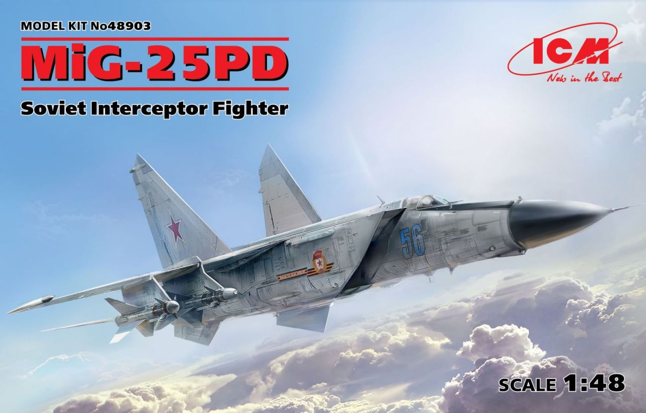 1:48 MiG-25 PD, Soviet Interceptor Fighter