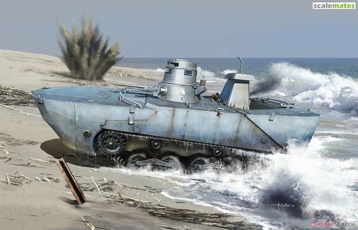 1:35 IJN Type 2 Ka-Mi Amphibious Tank