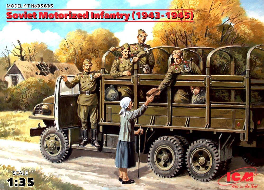 1:35 Soviet Motorized Infantry (1943-1945)