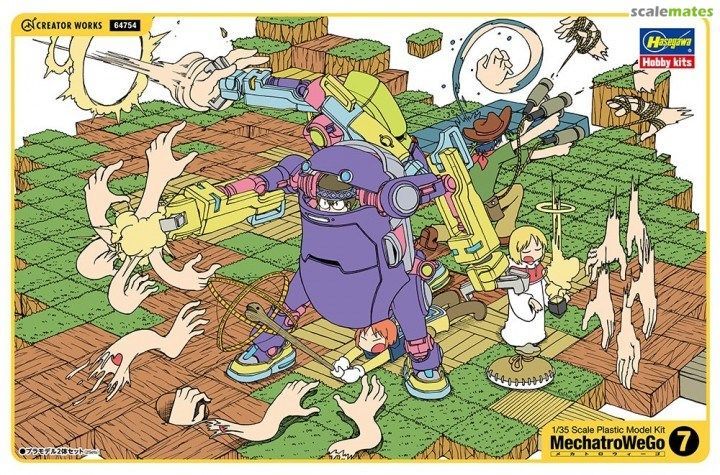 1:35 creator works MechatroWeGo Nr.7 ´purple & Pink´ Powerarm
