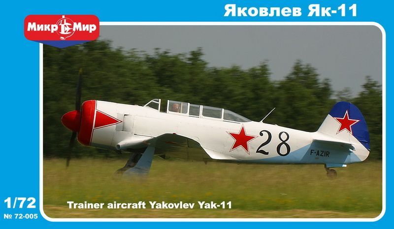 1:72 The Yakovlev Yak-11 Trainer