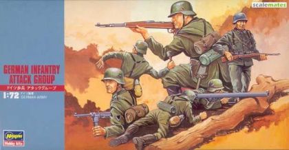 1:72 German Infantry Attack Group