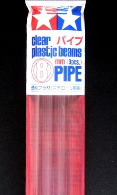 Trubička plastová 8mm (3)