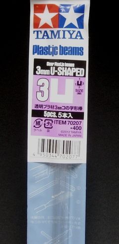 Plastový profil U 3mm (5)