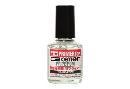 Primer for Tamiya CA Cement (PP/PE/POM)