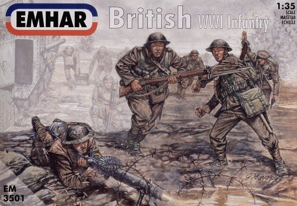 1:35 British WW.I. Infantry