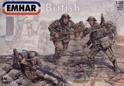 1:35 British WW.I. Infantry