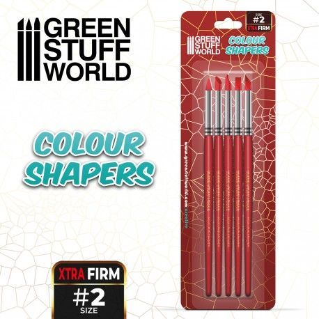 Colour Shapers Brushes SIZE 2 - EXTRA FIRM