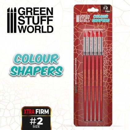 Colour Shapers Brushes SIZE 2 - EXTRA FIRM