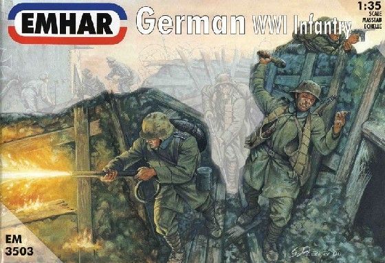 1:35 German WW.I. Infantry