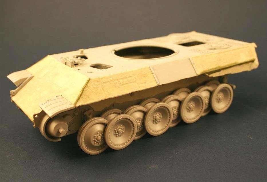 1:35 Panther Ausf. D - Strengthened Road wheels