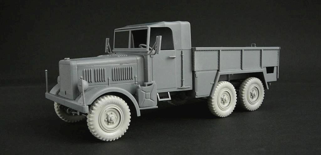 1:35 Road Wheels for “Eingeistdiesel” (Gelande tire)