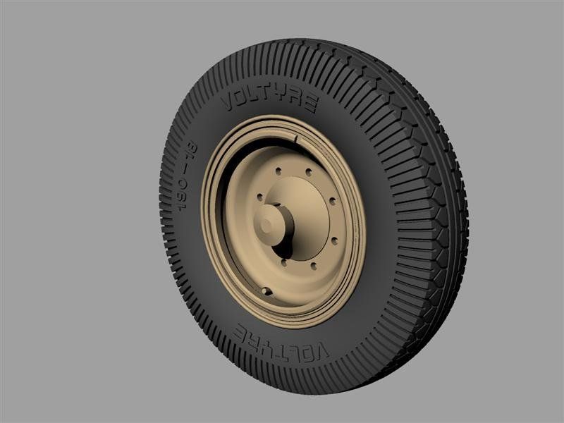 1:35 Sd.Kfz 11 &251 (Commercial Pattern A) Drive Wheels