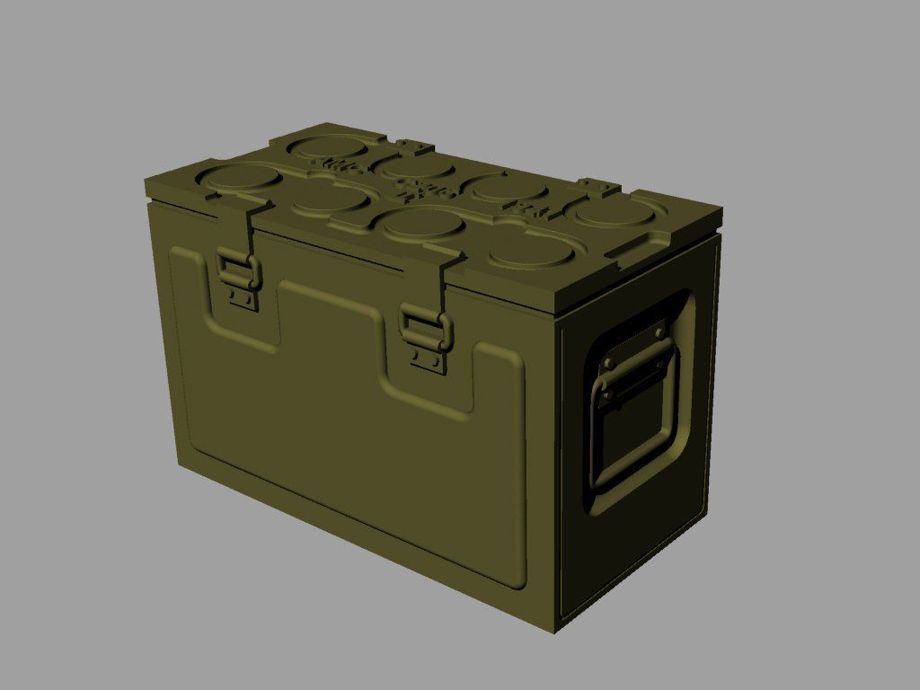 1:35 C206 British Ammo Boxes (25 Pdr Gun)