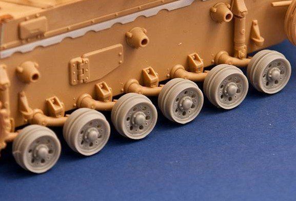1:35 Pz.Kpfw III/StuG III burn out wheels