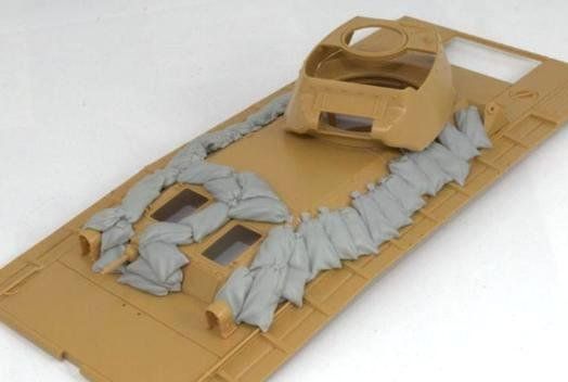 1:35 Sand armor for LVT Italeri kits