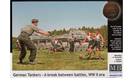 1:35 German Tankers - A break between battles