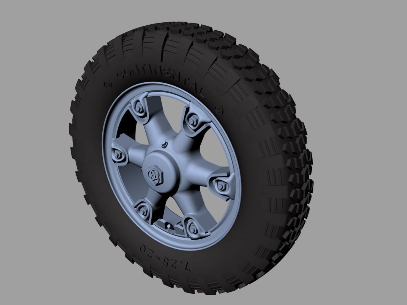 1:35 Krupp L3H163 road wheels (Gel?nde pattern)