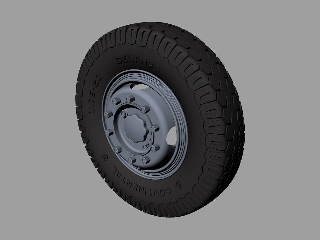 1:35 Hanomag SS100 Road wheels (Continental)